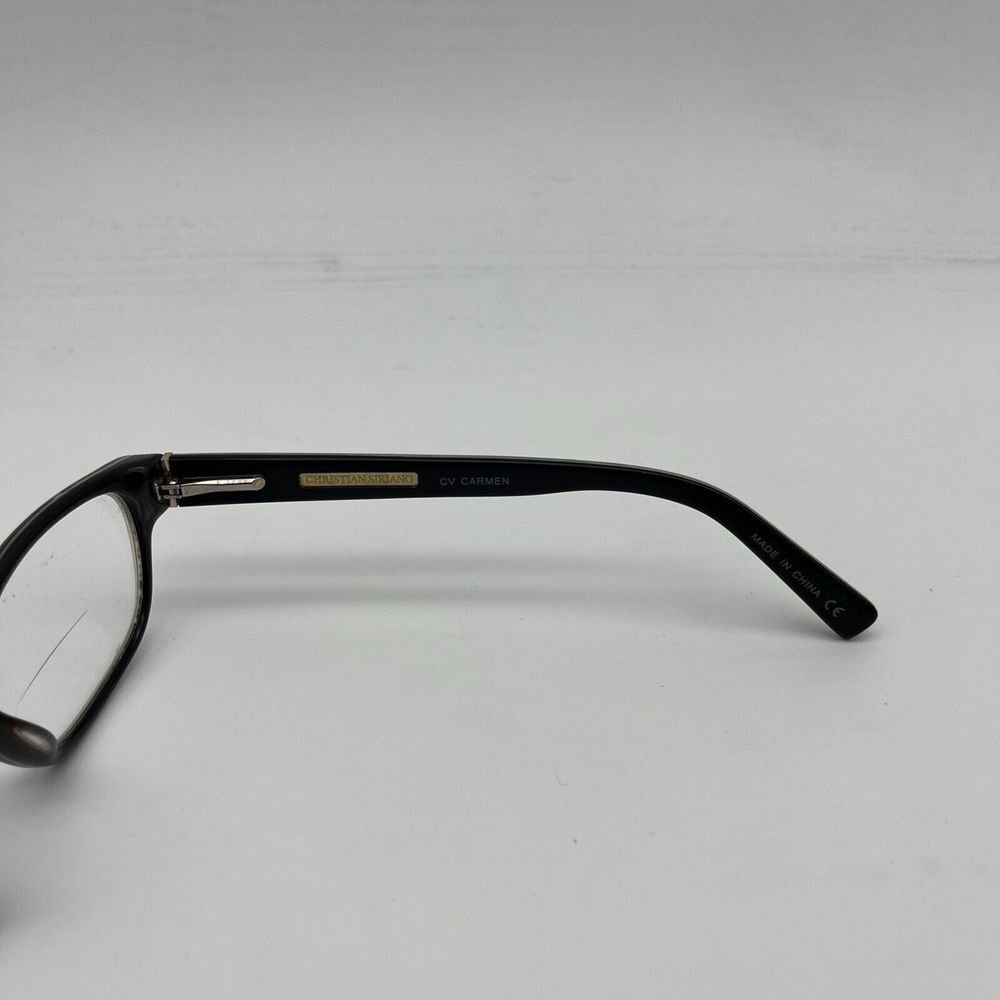 Christian Soriano CV Carmen Eyeglasses Frames 53-14-138 BWNSK Snakeskin Inspired - Picture 9 of 16